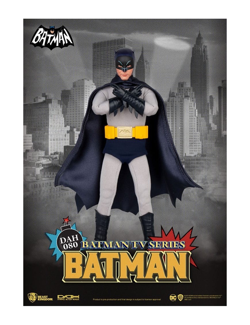 Beast Kingdom Dynamic 8ction Heroes DAH-080 Batman TV Series Batman Beast Kingdom Dynamic 8ction Heroes DAH-080 Batman TV Series Batman