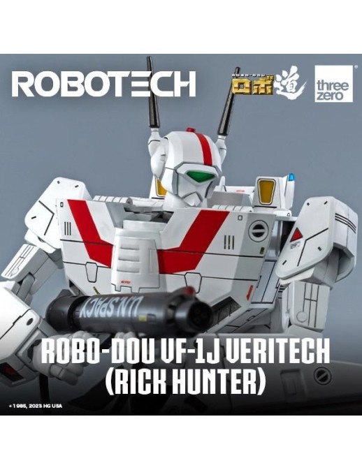 Threezero ROBO-DOU Robotech VF-1J Veritech Rick Hunter Use