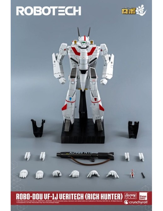 Threezero ROBO-DOU Robotech VF-1J Veritech Rick Hunter Use