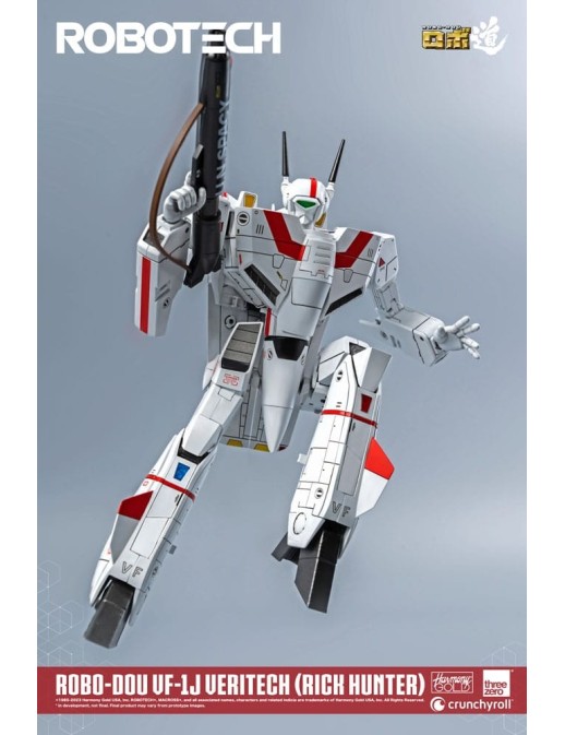 Threezero ROBO-DOU Robotech VF-1J Veritech Rick Hunter Use