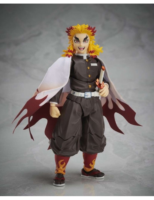 Aniplex BuzzMod. Action Figure Demon Slayer Kimetsu no Yaiba Kyojuro Rengoku Version 2