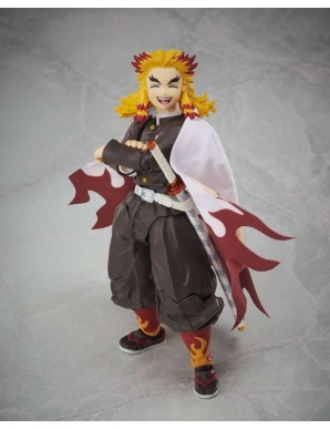 Aniplex BuzzMod. Action Figure Demon Slayer Kimetsu no Yaiba Kyojuro Rengoku Version 2
